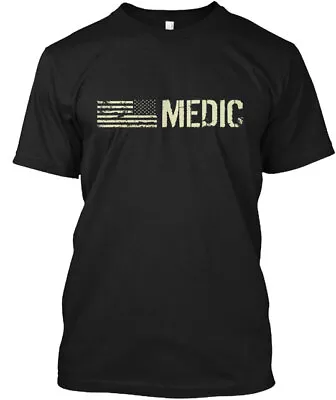 Us Military Medic T-Shirt Made In The USA Size S To 5XL • $22.52