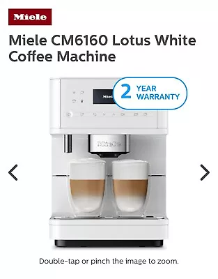 Miele CM6160 Lotus White Coffee Machine • £950