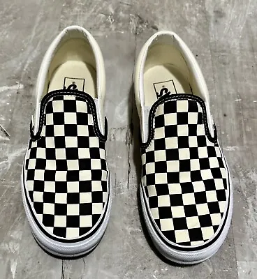 VANS Classic Slip-On Checkerboard. Women’s Size 8/ Men’s Size 6.5 • $29