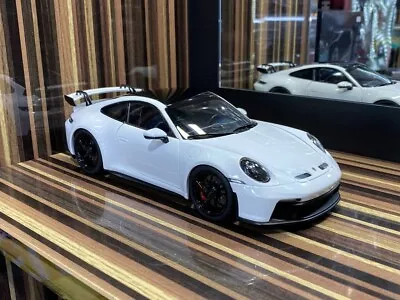 Porsche 911 GT3 2021 By Norev [1/18 Metal Diecast White ] • $369.99