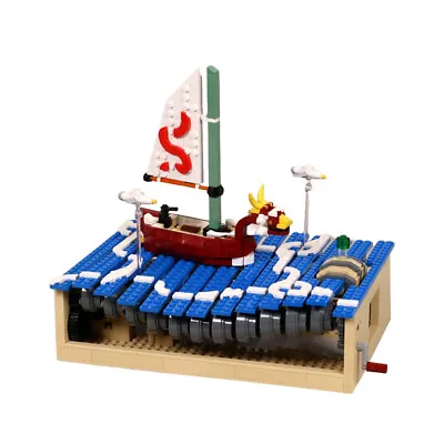 MOC The Legend Of Zelda Adventure On The Great Sea Scene Model Building Blocks • $71.49