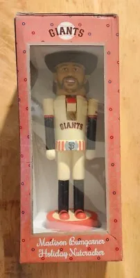 San Francisco Giants Madison Bumgarner Holiday Nut Cracker Nib • $43