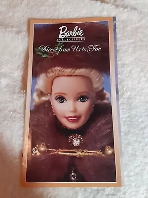 NEW BARBIE Collectibles 1996 Color Doll CATALOG   • $9.99