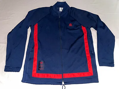 Adidas 24K Collegiate Warm Up Track Jacket Blue/Red Mens Size Large NWOT! • $79.95