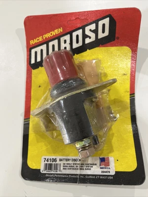 $225 • Buy Moroso Battery Isolator 74106 Drag Race Street Car Monaro Camaro Torana Chev Bbc