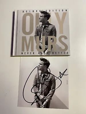 Olly Murs - Never Been Better Cd Signed  Autographed • £17.95