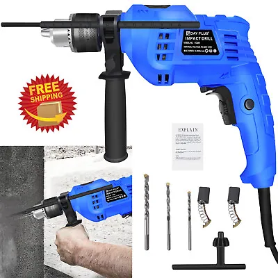 Hammer Drill 240v Heavy Duty Corded Electric Impact Variable Speed Powerful • £17.30