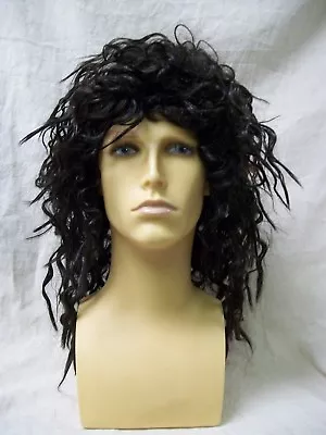 Licensed LMFAO Sky Blu Wig Wild Crimped Rocker Hippie 70s Disco Pirate Musketeer • $14.95