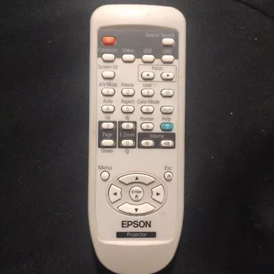 Genuine Epson Projector Remote Control For Home Cinema 3020e 3020 5010 5010e OEM • $5