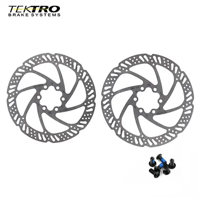 TEKTRO Bike Disc Brake Rotor TR160/180-24 160/180mm 6 Bolt With Bolts Included • $12.49