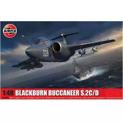 Airfix Blackburn Buccaneer S 2C/D Military Aircraft Model Kit A12012 Scale 1:48 • £54.90