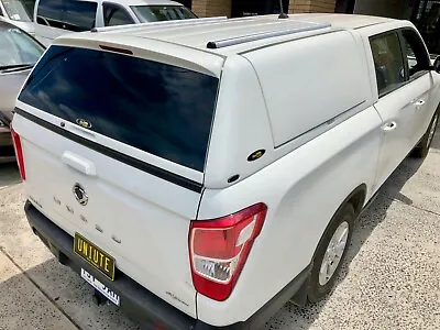 $4500 • Buy New FORCE PRO PLUS Canopy SsangYong Musso XLV (Long Tub) 2018+ White Pearl #WAK