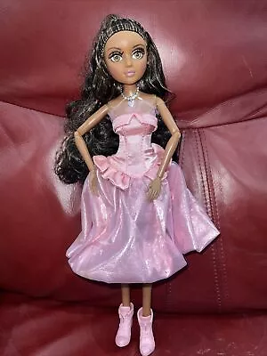 MGA Moxie Teenz 14  Articulated Fashion AA Doll Bijou In Pink Prom  Dress Shoes • $49.95