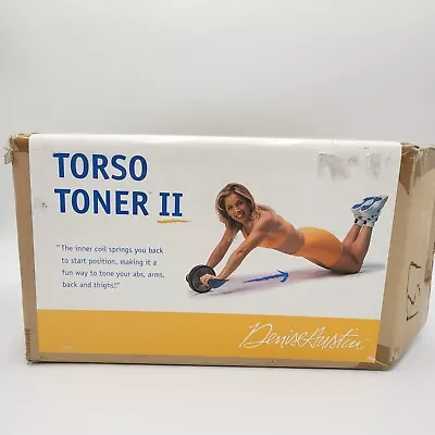 Denise Austin Torso Toner AB Abdominal 2 Wheel Roller Core Machine NIB • $68.88