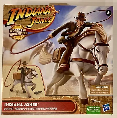 Indiana Jones - Worlds Of Adventures - Hasbro 2023 With Horse • $17.95