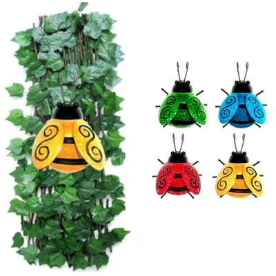 £5.99 • Buy Large Metal Ladybirds Summer Garden Decoration Ornament Wall Mounted Art Outdoor
