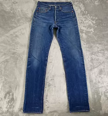 Vintage Levis 501 XX Mens 30x40 (Fits 30x36) Blue Denim Selvedge 70s Made In USA • $649.88