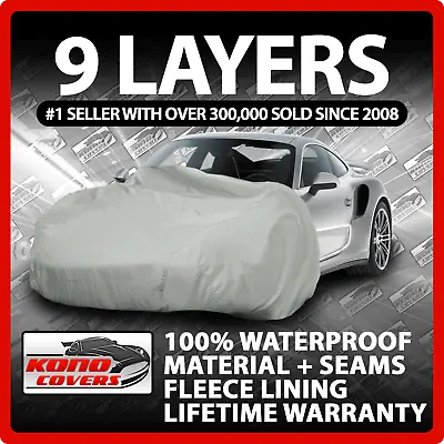 $56.89 • Buy 9 Layer Car Cover Indoor Outdoor Waterproof Breathable Layers Fleece Lining 6715