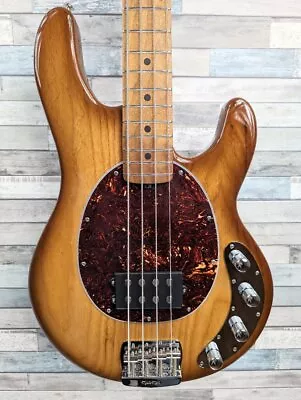 Ernie Ball Music Man StingRay 4 String H Electric Bass Hot Honey With Case • $2799
