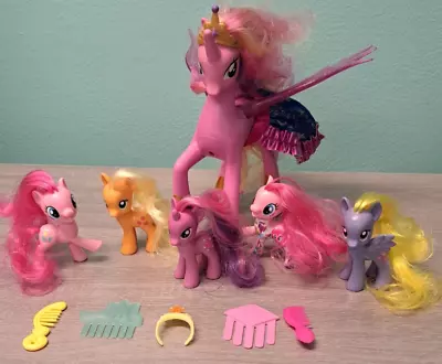 Lot Of 6 My Little Pony Light Up Talking Princess Cadence And 5 Other Ponies • $12