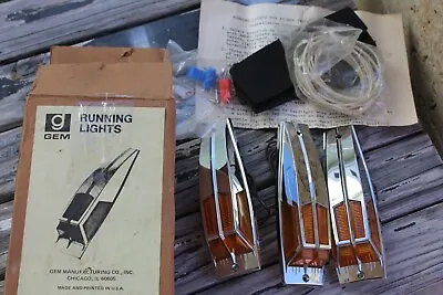 Vintage Plastic Roof Mount Running Lights Lamps • $49.99