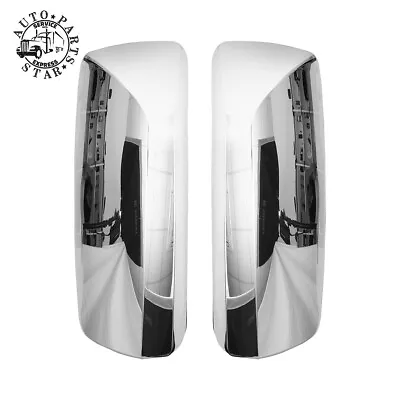 Chrome Door Mirror Cover Pair For Volvo VNL 04-17 LH+RH Side • $84.57