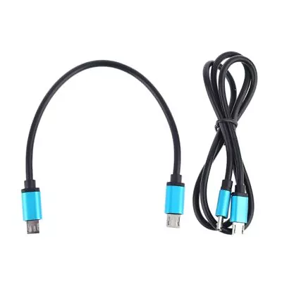 18cm/60cm Micro USB Male To Male 5 Pin Converter OTG Adapter Lead Data Cable • $4.90