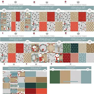 The Paper Tree A Christmas Tale Paper Pad Insert Colour Card 6x6 8x8 12x12 • £6.10