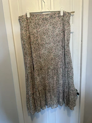 £3.49 • Buy M&S Limited Collection Floral Skirt Size 18
