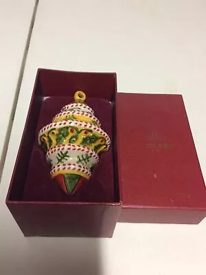 Villeroy & Boch 1748 Christmas Ornament With Original Box~Hand Painted~Holly • $26.95