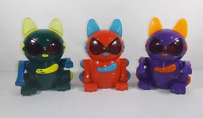 Lot Of 3 Meow Chi Robo Chi Pets Interactive Cat Tiger Electronics 2000 Sega Toys • $17.77