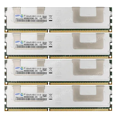 64GB 4x16GB 4RX4 DDR3-8500R 1066MHZ ECC RDIMM Memory For Mac Pro 2013 ME253LL/A • $44.99