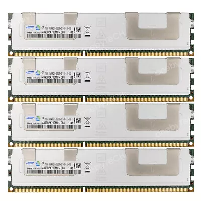 64GB 4x16GB 4RX4 PC3-8500R DDR3-1066MHz ECC RDIMM For Apple Mac Pro Mid 2010 51 • $44.99