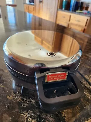 Vintage Vitantonio Mickey’s Waffler Mickey Mouse Waffle Iron  Tested Works! • $100