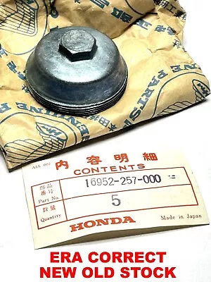 Honda Ca72 Ca77 Ca92 Ca95 Ca160 Fuel Tank Petcock Strainer Cap  16952-257-000 • $77