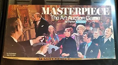 £34.99 • Buy Masterpiece The Art Auction Game Vintage Board Game 1970 By Parker Complete