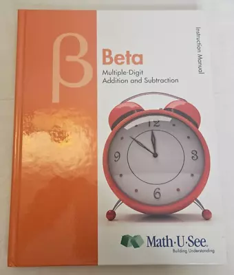 Math U See Beta Lot Of 3 Instruction Manual And Brand New DVD Plus Tests 2012 • $29.99