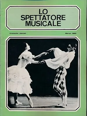 The Music Spectator. March 1969. Bortolotto Mario Duilio C Monthly Chronicles • $23.81