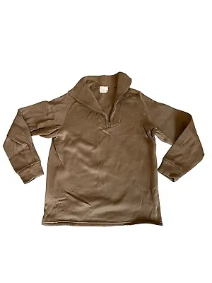 Military Cold Weather Undershirt Mens Large Polypropylene Quarter Zip Sweater • $12