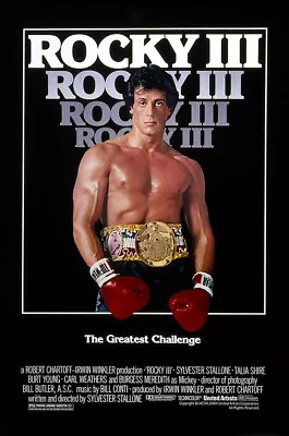 Rocky III Movie Premium POSTER MADE IN USA - MOV021 • $18.48