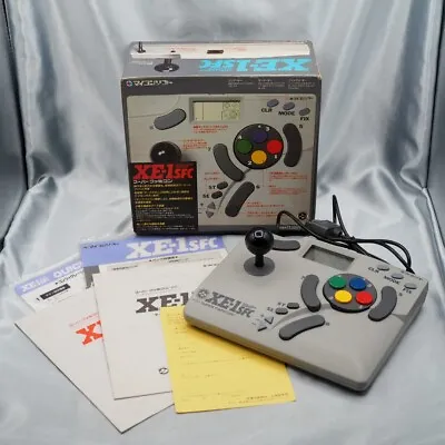 Super Famicom Arcade Stick Joystick XE-1 SFC Nintendo Boxed Tested Working Japan • $125.99