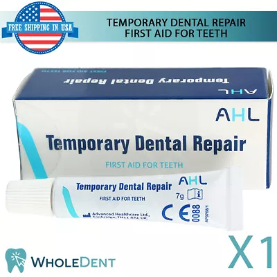 AHL Temporary OTC Dental Repair 7g Crowns Bridges Home Use Emergency First Aid • $23.90