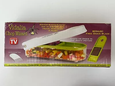 💥Chop Wizard W/ Dicer Blade Vidalia Valuable Kitchen Time Saver 1 Day Ship!👍 • $24.99