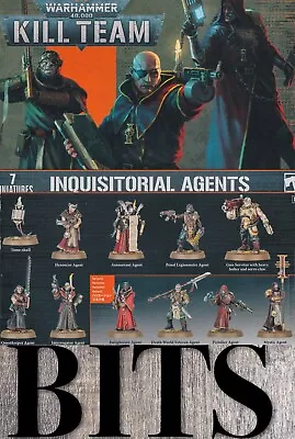 Warhammer 40K Heresy Imperium Inquisition INQUISITORIAL AGENT Retinue Bit Bits • $5