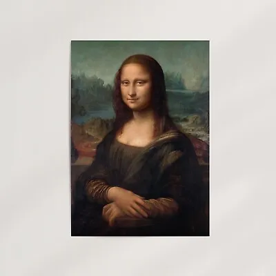 Mona Lisa By Leonardo Da Vinci (1503) Premium Wall Art Poster Print - Historical • $209.95