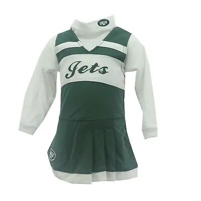 $15.29 • Buy New York Jets Official NFL Baby Infant Toddler 2 Piece Cheerleader Outfit New