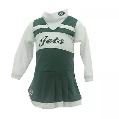 $15.29 • Buy New York Jets Official NFL Baby Infant Toddler 2 Piece Cheerleader Outfit New