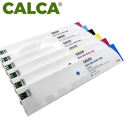 6PCS CALCA 440ml Roland ECO-Sol Max Ink Cartridge Compatible CMYK LC LM/set • $233.65