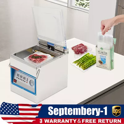 Digital Vacuum Chamber Sealer 360W Commercial Packing Sealing Machine Sealer • $256.50