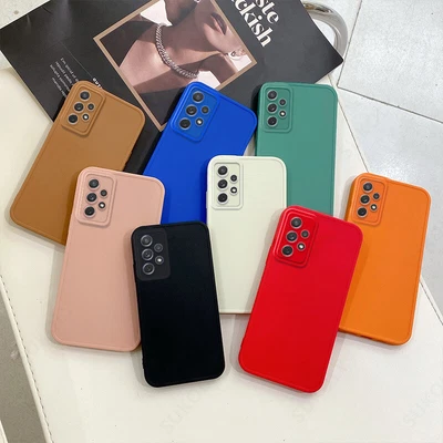 $8.78 • Buy Liquid Silicone Soft Solid Color Phone Case For OPPO F15 F19 F21S Pro F17 F11 F5
